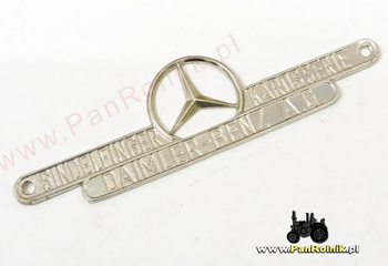 Mercedes-Benz znaczek emblemat logo napis metalowy