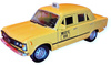 Fiat 125p  Model Auta PRL żółty taxi skala 1:34
