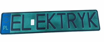 Tablica zielona elektrycze tablica zlotowa kolekcjonerska