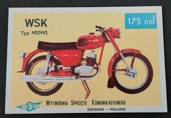 WSK M21 W2 175cm2 Tablica PRL