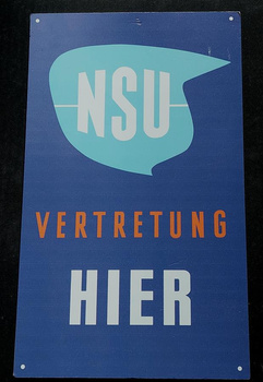 NSU Vertretung Hier tablica PRL