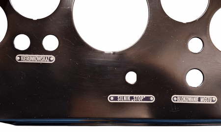 Star 266  tabliczki opisowe deski rozdzielczej komplet