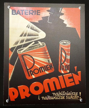 Promień Baterie Tablica PRL