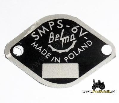 Belma tabliczka klaksonu SMPS  6V WFM JUNAK SHL WSK