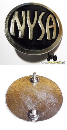 NYSA 501 521 522 wkładka znaczka emblemat logo znaczek