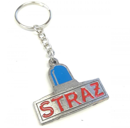 Straż breloczek logo zawieszka znaczek