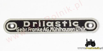 Drilastic średni (rozstaw 6,5 cm) tabliczka  BMW DKW Zundapp