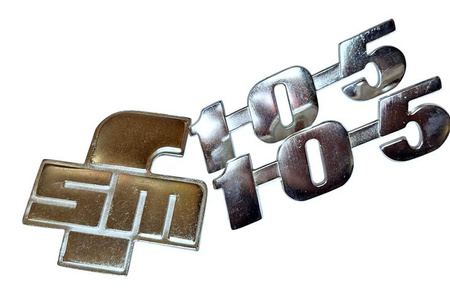 Syrena FSM 105 emblemat napis znaczek logo KOMPLET