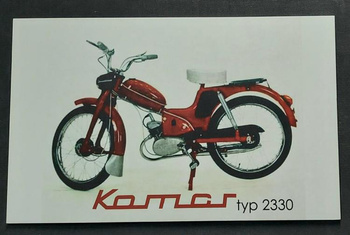 Komar 2330 tablica PRL