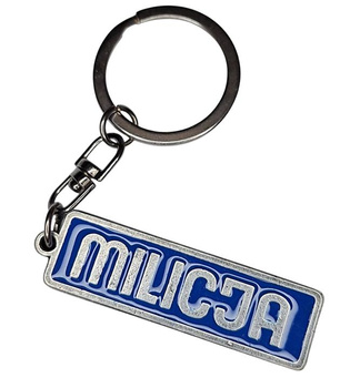 MILICJA breloczek brelok znaczek