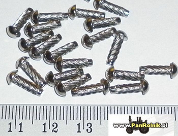 Nit 2,89 mm x 9,52 mm nity do tabliczki znamionowej