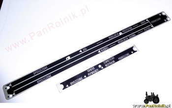 Ursus C 355 C360 tabliczki opisowe do podnośnika podnośnik