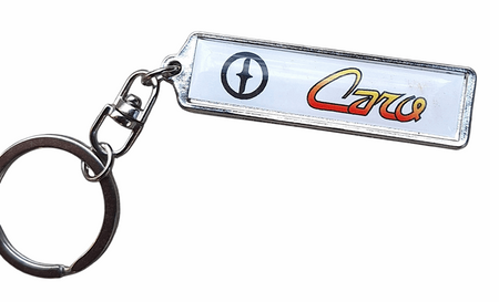 Polonez Caro breloczek brelok logo napis